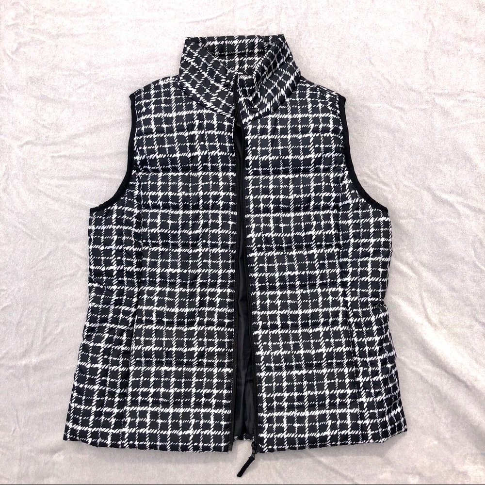 Raffaella Plaid Vest Size S